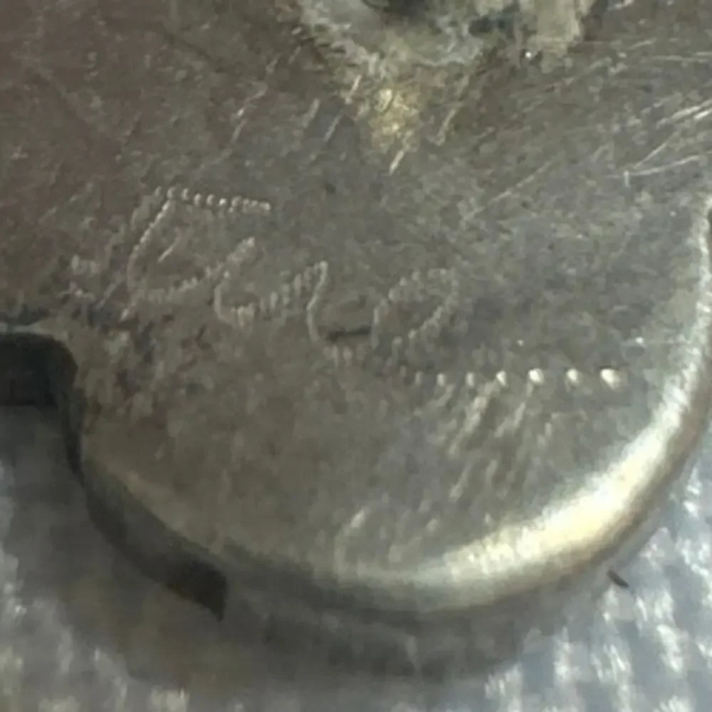 Vintage Sterling Artist Signed Native American Zuni Thunderbird Pin - Picture 3 of 5